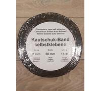 Ruban adhésif en caoutchouc pour Armaflex et Kaiflex Noir 50/3 mm x 15 m