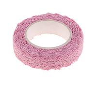 Ruban adhésif en dentelle pour mariage Rose 15 mm 1,8 m