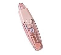 Ruban adhésif en forme de stylo de 3 m de long double face à pois transparents pour fabrication de cartes, scrapbooking, distributeur de colle