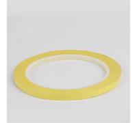 Ruban adhésif en PVC pour doigté de violon, instruments à cordes, touche, 66 m de long, 3 mm de large, pour marquer les positions sur le violon, alto, violoncelle, basse sans danger (5 mm, jaune)