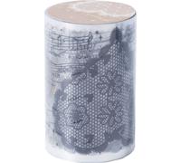 Ruban adhésif en rouleau, PET, facile à utiliser, résistant à l'usure, Exquisites Spitzenmuster Tape, pour DIY Scrapbooking, Alben, Journale