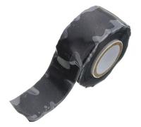 Ruban adhésif en silicone pour plombier et électricien | Ruban de réparation auto-fusible étanche | 1,5 m x 2,5 cm | pour tuyau de tuyau, fils électriques, câbles coaxiaux | Noir ou blanc