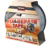 Ruban adhésif en toile américaine TOPCAR - Noir - 50mmx50m