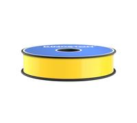 Ruban adhésif en vinyle de qualité supérieure pour Étiquettes, DuraLabel, LabelTac, VnM, SafetyPro et autres, jaune, 2,5 x 45,7 m