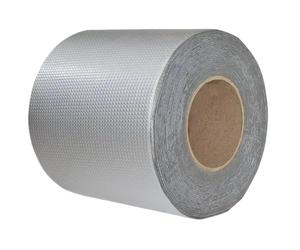 Ruban adhésif étanche en butyle résistant aux hautes températures, 1 pièce, feuille d'aluminium auto-adhésive for les réparations de toit, de piscine et de conduits(50mmx10m)