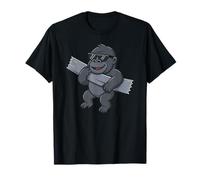Ruban adhésif Gorilla Amusant pour Les Amoureux des Animaux, garçons et Filles T-Shirt