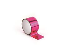 Ruban adhésif - Graine créative - Queen Tape - 4,8 cm - Holographic - Fuschia