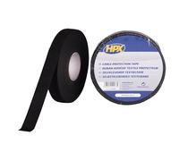 HPX Ruban adhésif mtp1925 Protéction de câble 19 mm x 25 m Noir