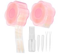 Ruban Adhésif Invisible pour Paupières, Dentelle, avec Vaporisateur | Facile à Utiliser, Perméabilité à L'air, Ne Colle Pas Facilement, Format Pratique pour Maquillage des Yeux