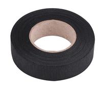 Ruban Adhésif Isolant en Tissu pour Voiture, Bande Anti-Bruit et Résistante à la Chaleur, Forte Adhérence pour Faisceau de Câbles Auto, Protection Durable, 19mm x 15m (Noir)