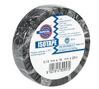 Ruban adhésif ISOTAPE électricien noir - EUROCEL - 0150S1148