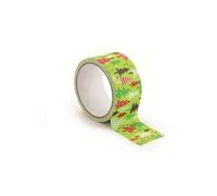 Ruban adhésif large Queen Tape 4,8 cm Sapins Rouge Vert - Graine créative