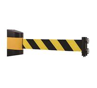 Ruban adhésif magnétique rétractable - 10 m - Ceinture de sécurité avec 8 mag solides et étui ABS - Idéal pour la vente au détail, les aéroports, l'interdiction et les événements