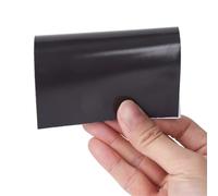 ruban adhésif magnétique, Self Adhesive Magnetic Sheets for DIY Crafts Black Multiple Sizes 3-10 pcs(Black 90x50x1mm,5pcs)
