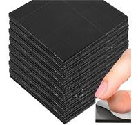 ruban adhésif magnétique, Self Adhesive Square Magnetic Sheet Black 20x20/30x30mm 50-200 PCS(Black 30x30mm,50PCS)