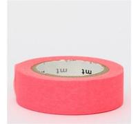 Ruban adhésif - Masking tape / Shocking red (rouge orangé fluo) - 7m x 15mm Rouge G