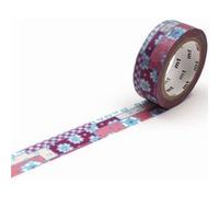 Ruban adhésif - Masking tape - SOUSOU - Fleurs roses G