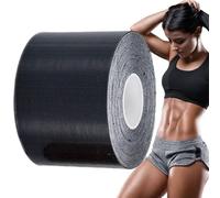 Ruban adhésif minceur - bande de mise en forme magique, rouleau de coupe gras de 5 m | Veilleur respirant enveloppe abdomen de la cuisse de la cuisse, ruban de compression légère pour l'entraînement,