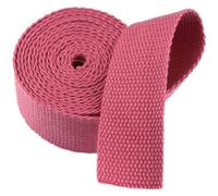 Ruban adhésif Multi-usages, Sangles en Toile et Coton, 20 mm, for Rembourrage, Sacs à Dos, Bagages, Bricolage, Longueur 5/10/20 Yards(Roze,20MM x 10Yard)