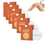 Ruban adhésif pour cuisses, invisible, imperméable et résistant à la transpiration, transparent, anti-frottements, raffermissant et liftant, effet liftant instantané et éclatant (6pcs)