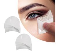 Ruban adhésif pour fard à paupières, 100 pièces de protection pour fard à paupières pour éviter les résidus de maquillage, modèle auto-adhésif, ruban cosmétique pour