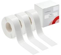 Ruban adhésif pour NIIMBOT D11/D110/D101 imprimante, 3 rouleaux (480Pcs au total) D11 Thermal Sticker Labels Waterproof Anti-oil Paper White 12 * 40mm