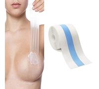 Ruban adhésif pour soulèvement des Seins pour Femme Pot DIY Soutien-Gorge élévation Invisible Autocollants de Poitrine Tetes Lingerie Pétales de Corps Pegajoso Push-up Unisexe (5 x 5 cm)