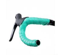 Ruban adhésif pour vélo de route en polyuréthane de qualité supérieure pour surface absorbant la transpiration avec rembourrage pour vélo 200 cm de long (vert, 1 paire)