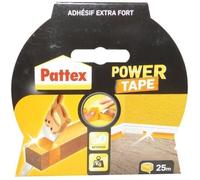 Pattex Ruban adhésif Power Tape – orange toilée, extra fort pour charges lourdes, étanche 25 m