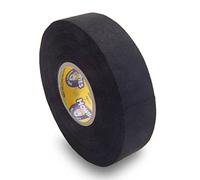 Ruban adhésif professionnel en tissu pour raquette de hockey sur glace Noir 25 mm 22 m