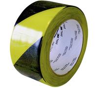 3M Ruban adhésif PVC 764i 766SG50 jaune/noir 33 m x 50 mm résine caoutchouc 1 pc