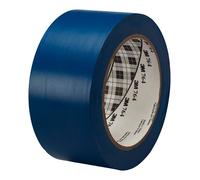 Ruban adhésif PVC souple, 764 3M, 50 mm x 33 m - Bleu