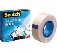 3M Scotch Removable ruban adhésif 1 rouleau 19 mm x 33 m x144 morceau