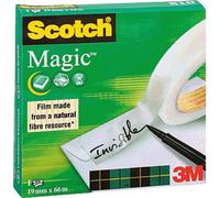 Ruban adhésif Scotch® Magic™ 810 Scotch M8101966 transparent (L x l) 66 m x 19 mm acrylate 1 pc(s)