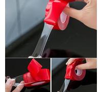 Ruban Adhésif Super Double Face Traansparent, 1 Rouleau, 3m De Long, Sans Trace, Pour Maison, Voiture, Chambre À Coucher, Jardin