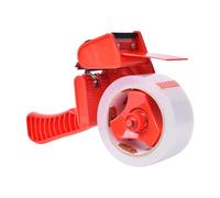 Ruban adhésif TAPEBEAR avec distributeur, 2,6 mils d'épaisseur, 1,88" x 55 yds ruban d'emballage résistant clair pour la fermeture de cartons, déménagement, expédition