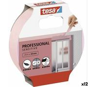 Ruban adhésif TESA Professional Sensitive peintre rose 12 pièces 25 mm x 50 m
