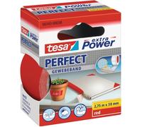 tesa Ruban adhésif toilé extra Power 56343-00038-03 rouge 2,75 m x 38 mm caoutchouc 1 pièce