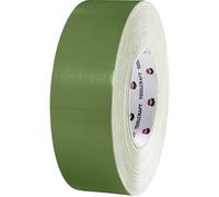 Toolcraft Ruban adhésif tissé militaire 80DT vert olive 50 m x 50 mm caoutchouc
