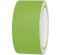 Ruban adhésif toilé 80FL5025GC TOOLCRAFT 80FL5025GC vert fluorescent (L x l) 25 m x 50 mm adhésif th