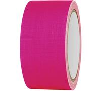 Toolcraft Ruban adhésif toilé 80FL5025PC 25 m x 50 mm rose fluorescent