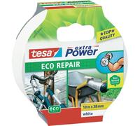 Ruban adhésif toilé tesa® extra Power tesa 56431-00001-00 blanc (L x l) 10 m x 38 mm caoutchouc 1 pc(s)