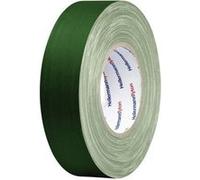 Ruban adhésif toilé HelaTape Tex HellermannTyton 712-00203 vert (L x l) 10 m x 19 mm caoutchouc Vert G