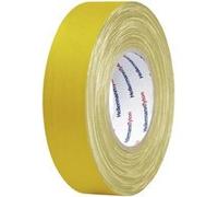 Ruban adhésif toilé HelaTape Tex HellermannTyton 712-00502 jaune (L x l) 50 m x 19 mm caoutchouc 1 pc(s)