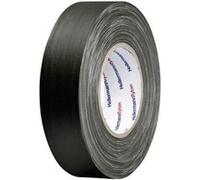 Ruban adhésif toilé HelaTape Tex HellermannTyton 712-00504 noir (L x l) 50 m x 19 mm caoutchouc Noir G
