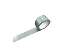 SHOP-STORY Ruban adhésif toilé américain de réparation, fixation, étanchéité, emballage, multi usage extra fort - 50mm x 25m - gris argent