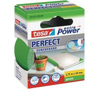 Ruban adhésif toilé réparation fixation Tesa Power Effect 2,75m x 38mm vert