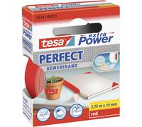 Ruban adhésif toilé tesa® extra Power tesa 56341-00031-03 rouge (L x l) 2.75 m x 19 mm caoutchouc 1 pc(s)