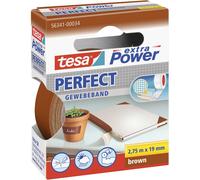 Ruban adhésif toilé tesa® extra Power tesa 56341-00034-03 marron (L x l) 2.75 m x 19 mm caoutchouc 1