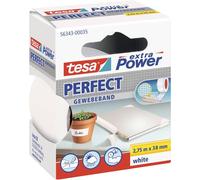 Ruban adhésif toilé tesa® extra Power tesa 56343-00035-03 blanc (L x l) 2.75 m x 38 mm caoutchouc 1 pc(s)